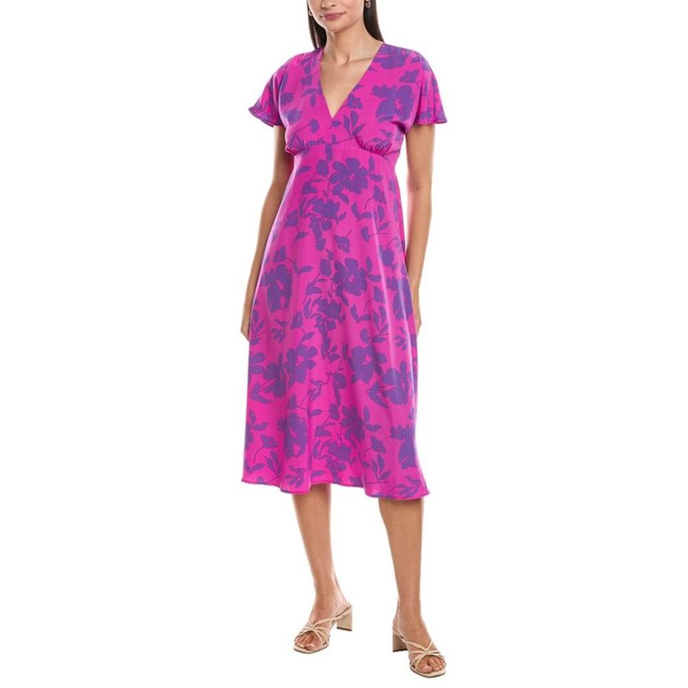 Anna Kay Womens  Dali Fleur Dress, Purple